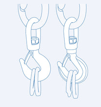S4322 Slip hook (swivel end with safety latch)