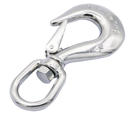S4322 Slip hook (swivel end with safety latch) - 316