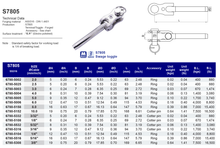 S7805  Swage toggle