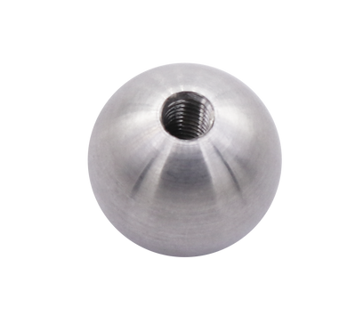 SAB/T/APL Architecture ball with through tapped hole (right hand thread)