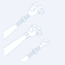 SF3127P Pipe turnbuckle eye and eye