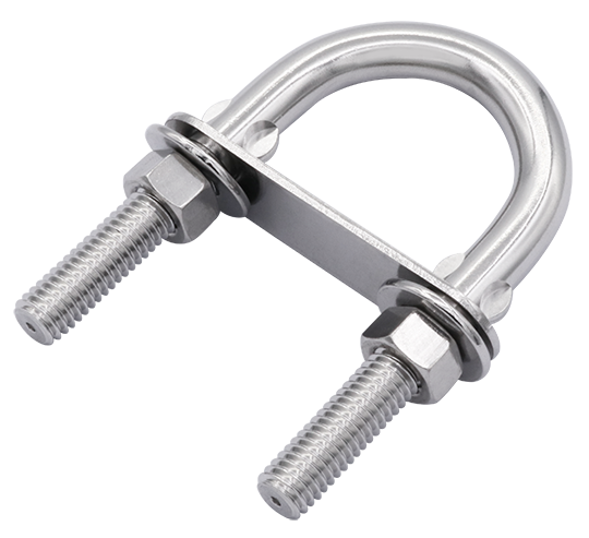 SF413 U-bolt (with washer and nut) - 316 (CLEARANCE SALE)
