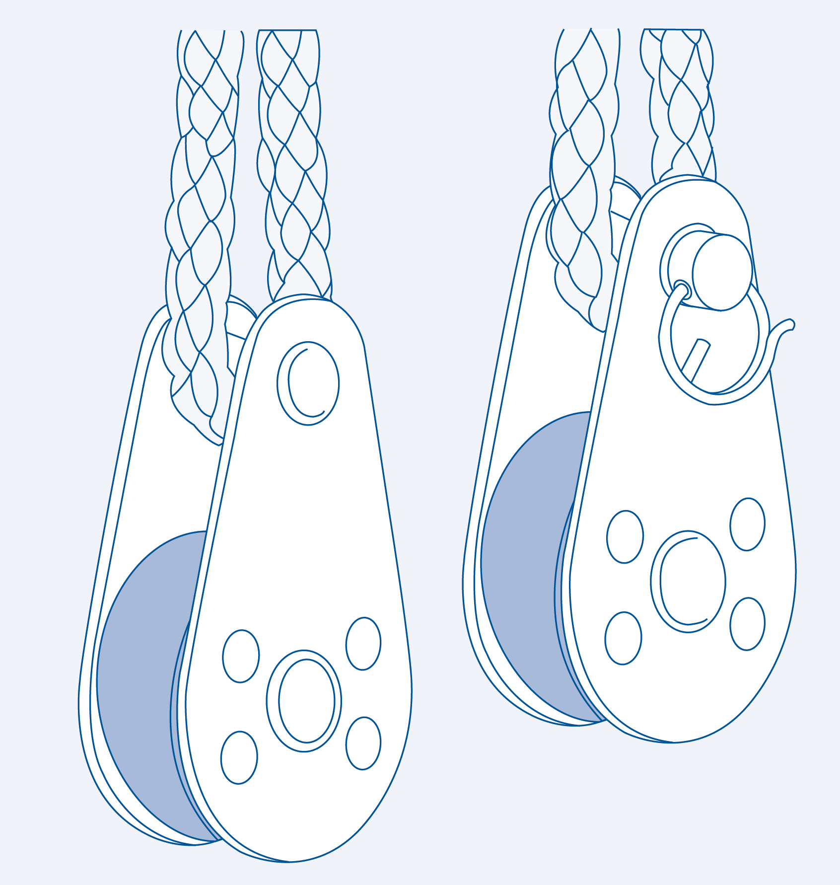 SF8250P Pulley block (type I) - 304 (CLEARANCE SALE)