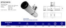 SFG216019 Rail mount fishing rod holder