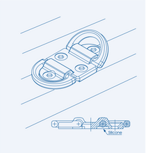 SPE/DBL/EP  Padeyes with double rings